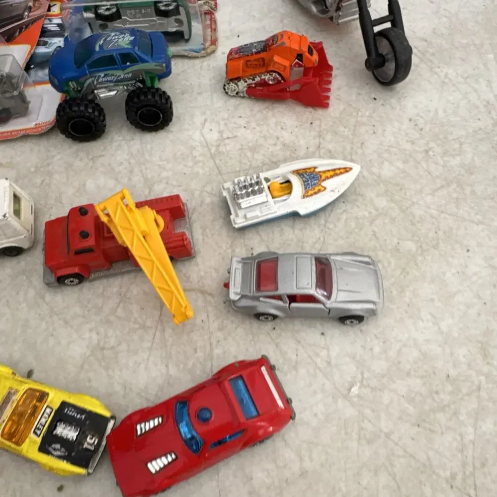 Matchbox Hot Wheels Lot Jaguar Manley Boat Motorcycle - Picture 5 of 8